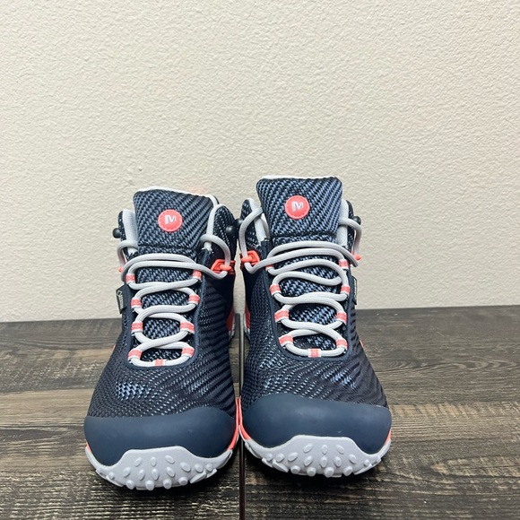 Merrell Women's Navy and Coral Lace Up Boots - Picture 1 of 5